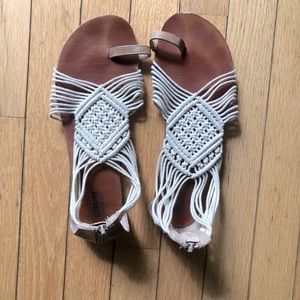 Mossimo Macrame Sandals